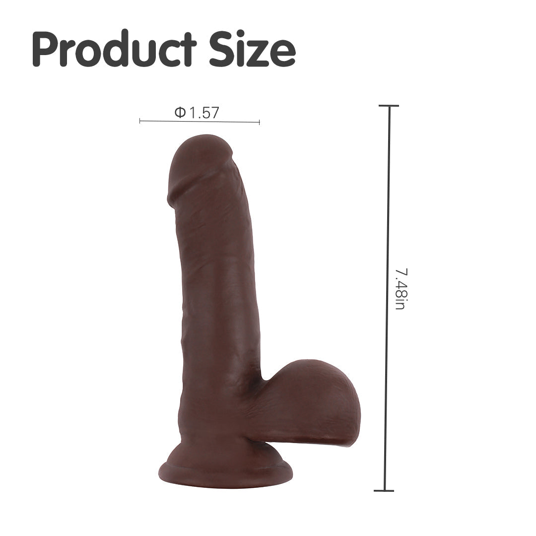 Fornicator Classic Realistic Dildo 7.5-Inch