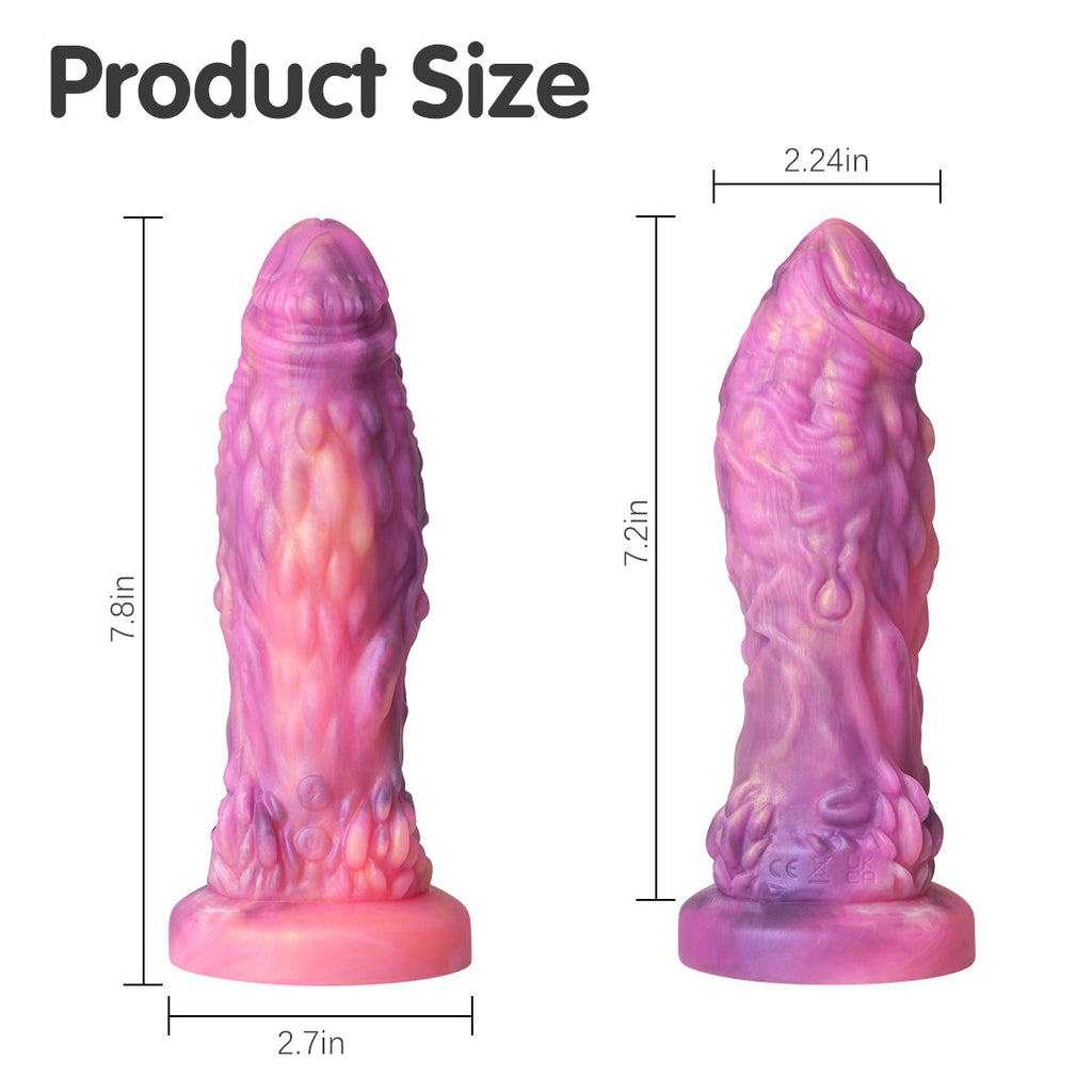 Scalixia Surge 8 Vibrating Dildos 7.8-Inch