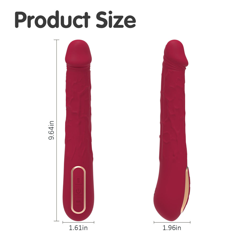 Lust Wave Wiggle G-Spot Dildo Vibrator
