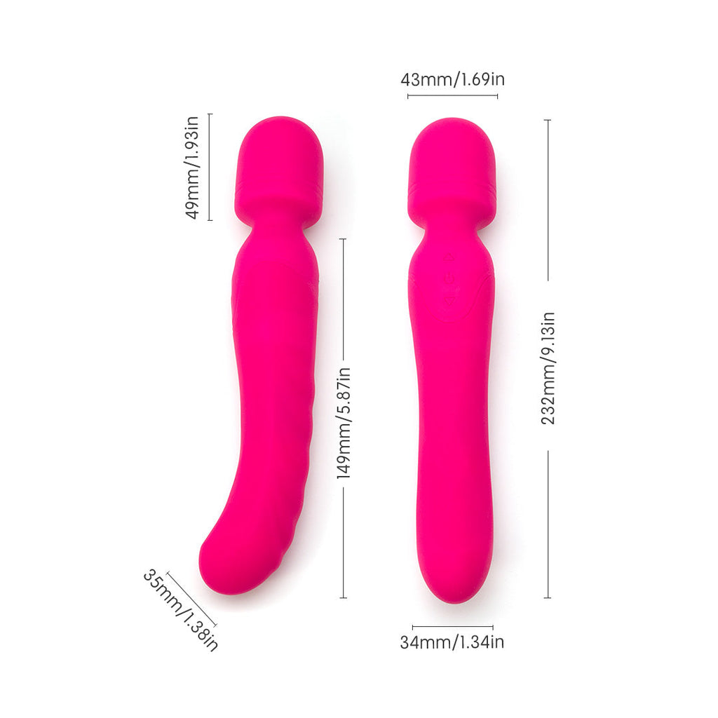 Iris Powerful Hand Held Personal Warm Wand Massager Vibrator