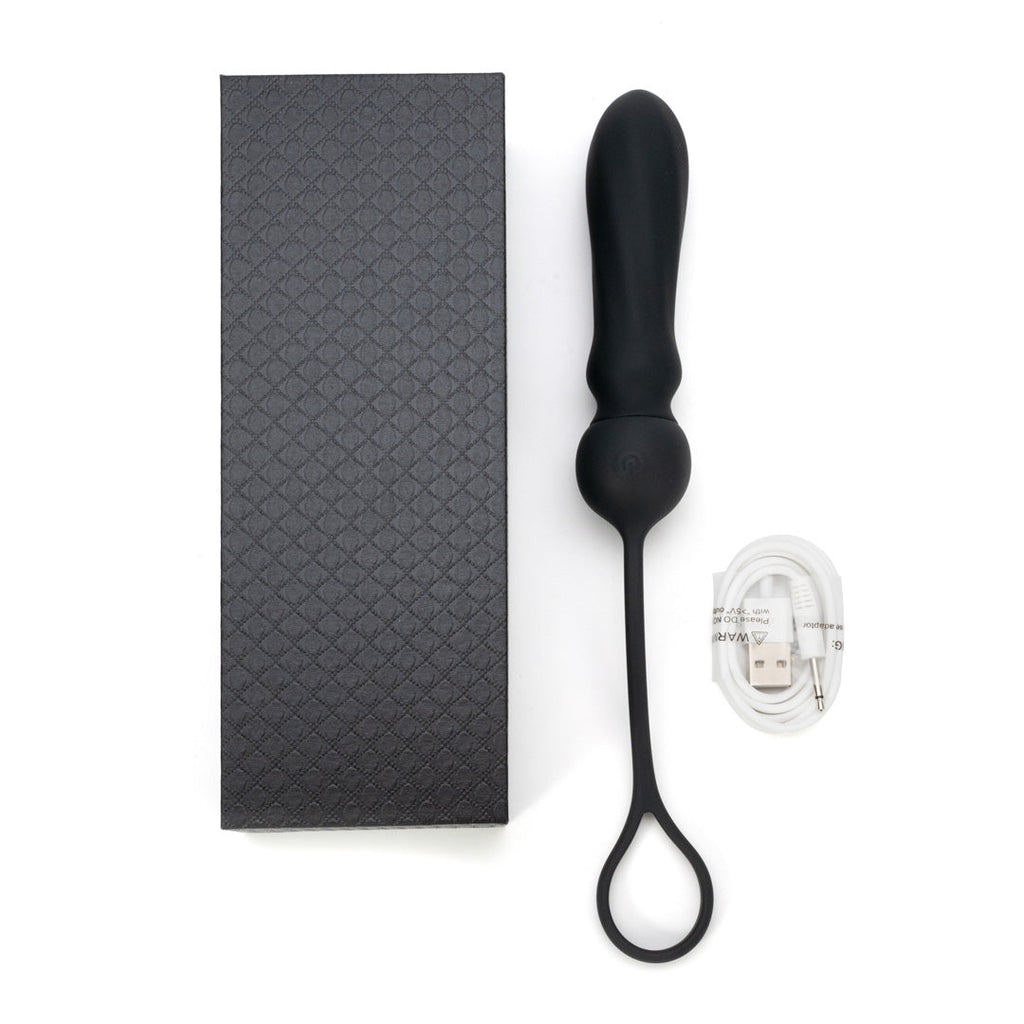 Adele Cock Ring with 9-Function Rechargeable Butt Plug