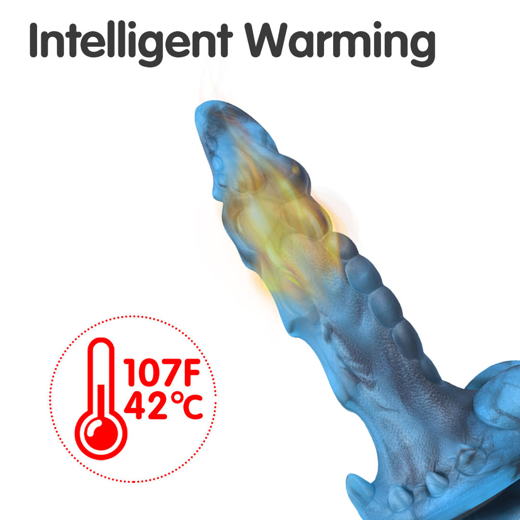 Fantasy Monster 8 Thrusting & 8 Vibrating Dildos 9.5-Inch