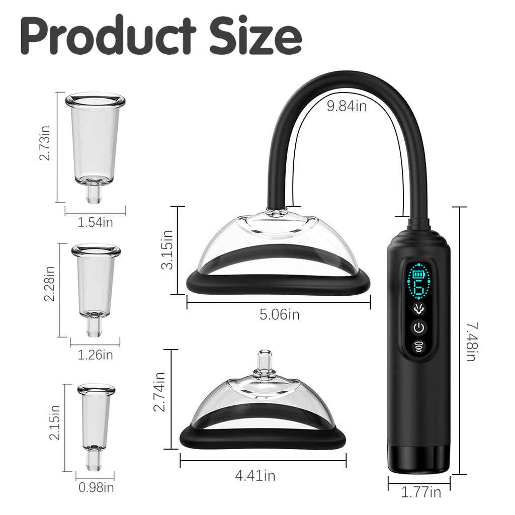 Aero Tip Nipple Beginner Clitoral Suction Vibrator Kit
