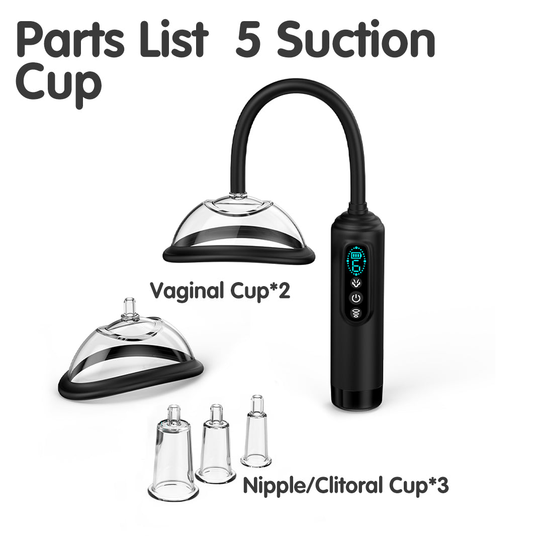 Aero Tip Nipple Beginner Clitoral Suction Vibrator Kit