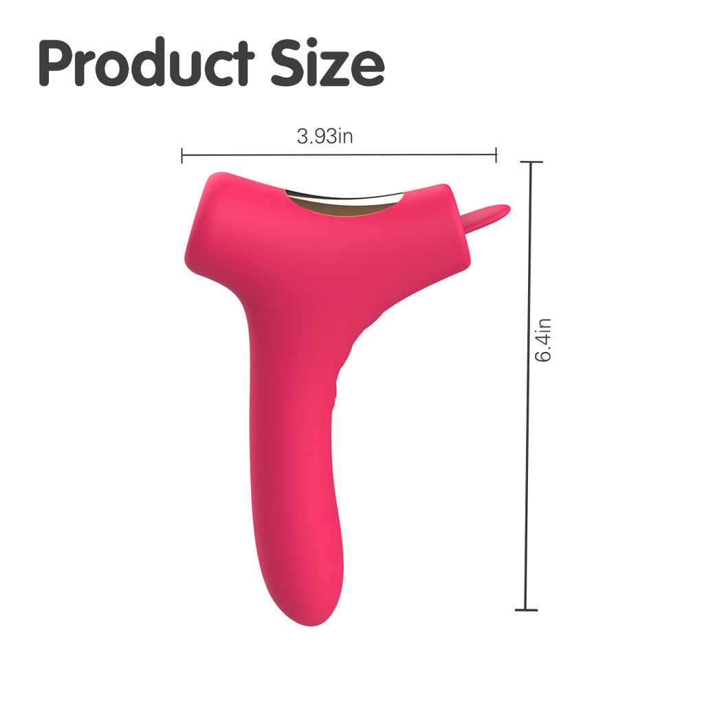 Trio Pleasure 3-in-1 G-Spot And Clitoral Suction Vibrator