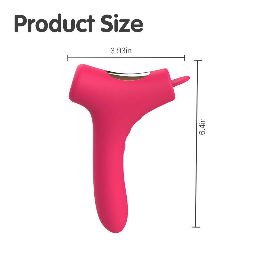 Trio Pleasure 3-in-1 G-Spot And Clitoral Suction Vibrator