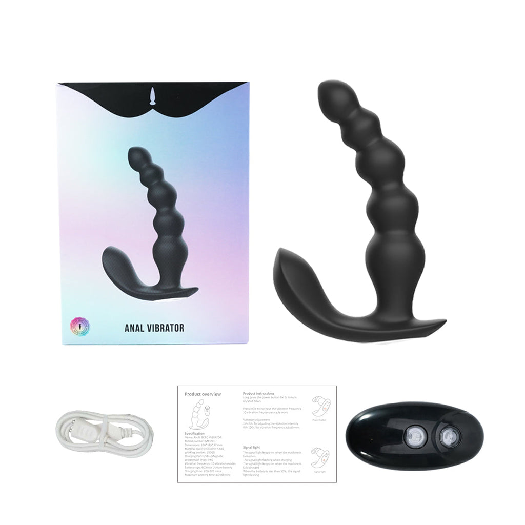 Eupho Rechargeable Remote Control Prostate Vibrating Massager