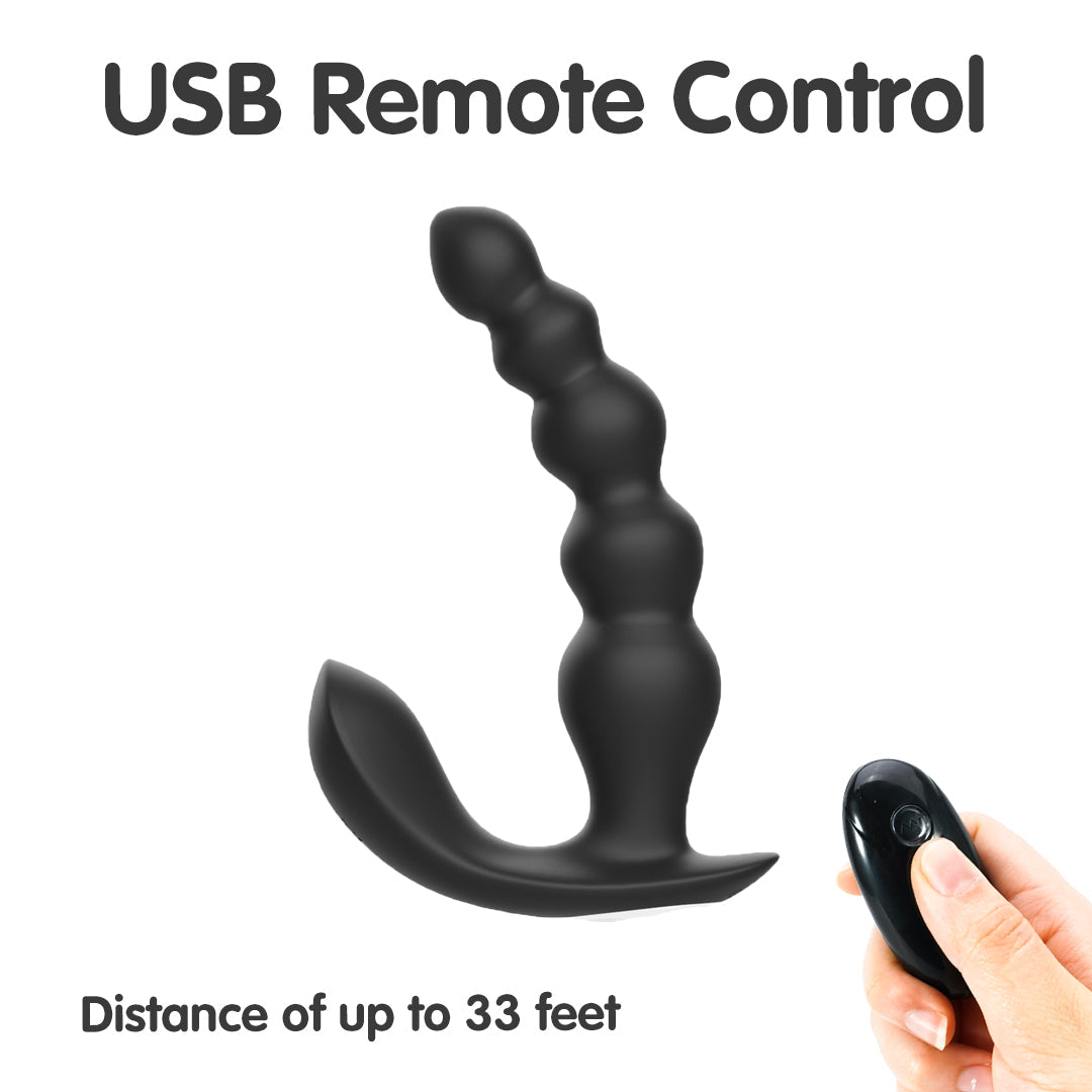Eupho Rechargeable Remote Control Prostate Vibrating Massager