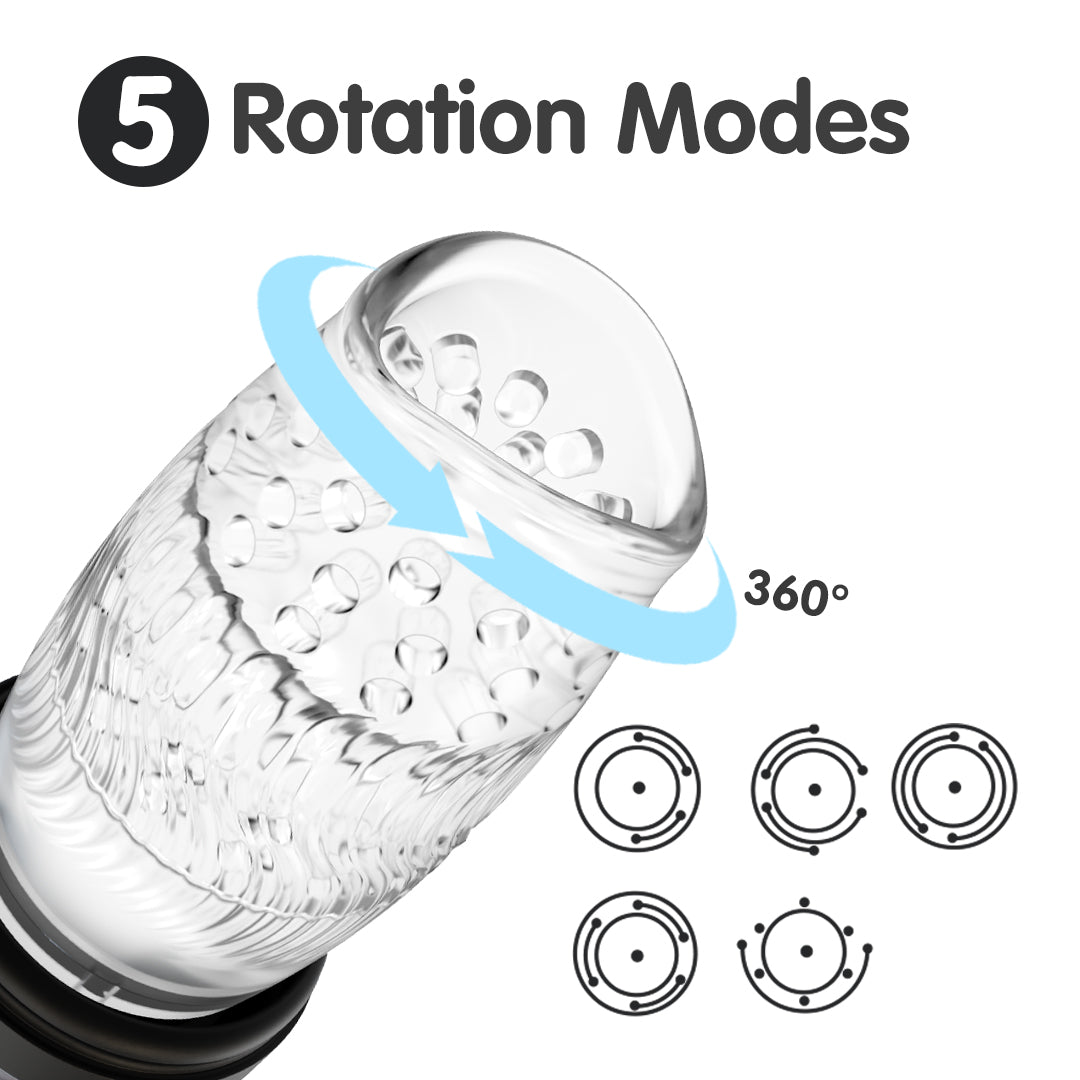 Revolve X Telescopic Vibrating Masturbator