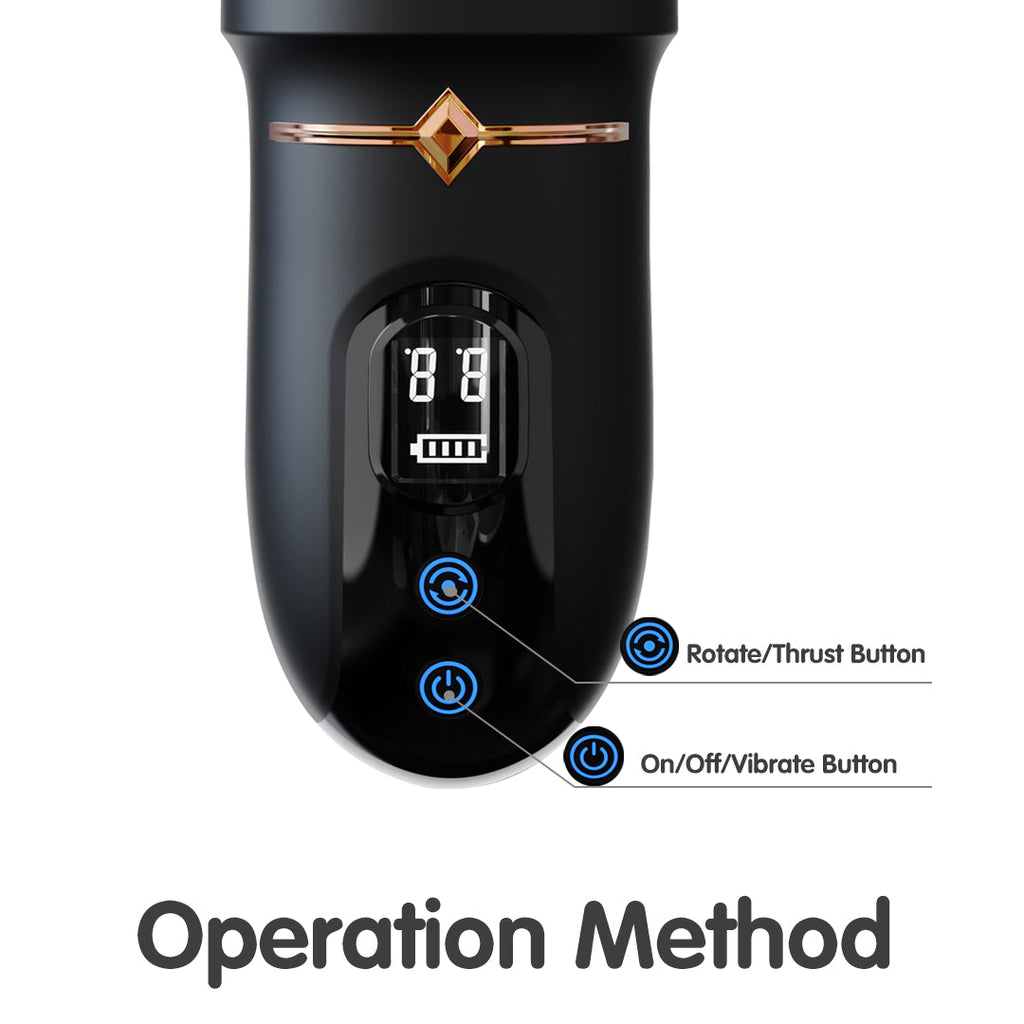 Revolve X Telescopic Vibrating Masturbator