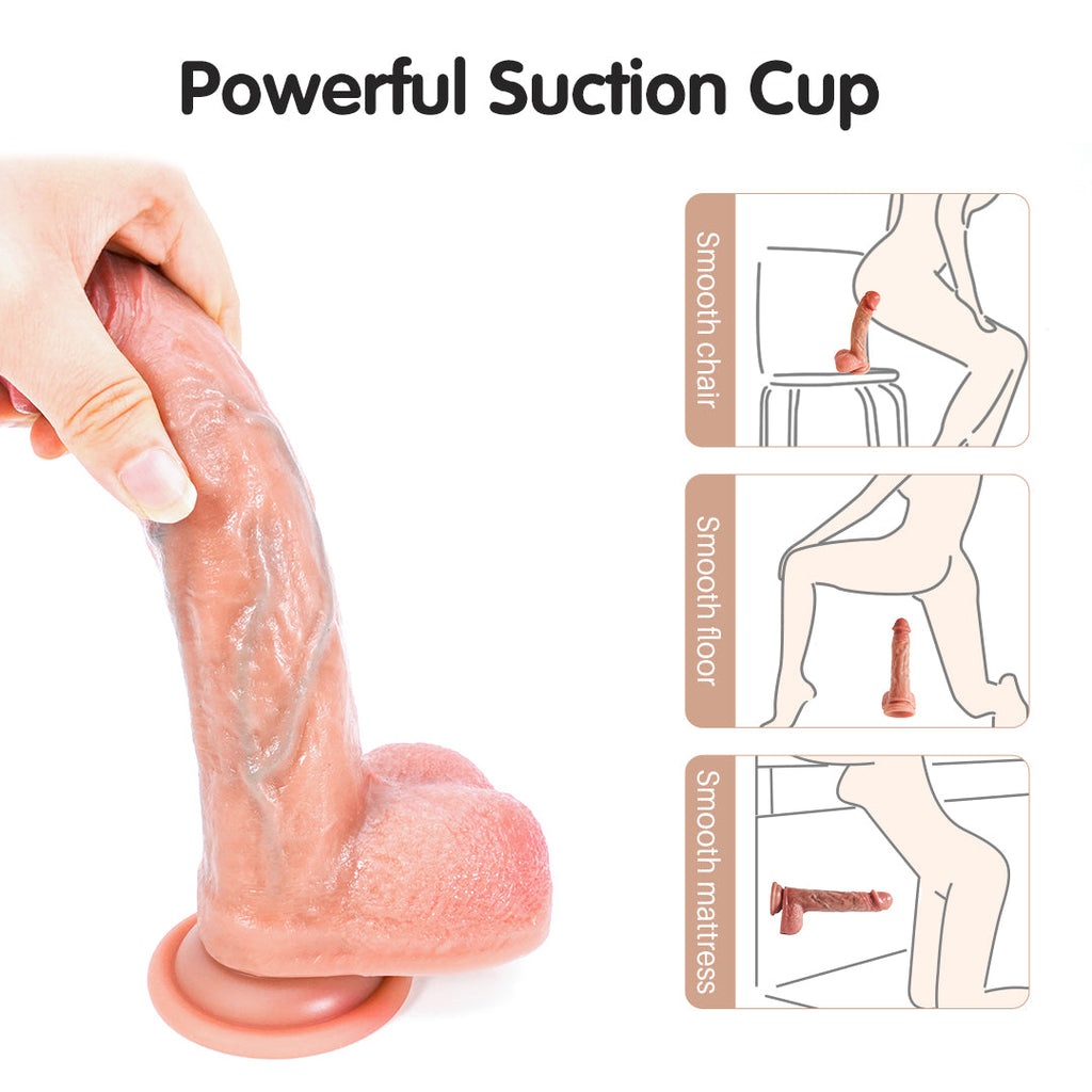 Eclipse Sensation Classic Dildo 8-Inch