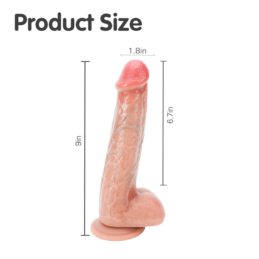 Aurora Touch Classic Dildo 9-Inch