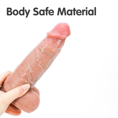 Aurora Realistic Silicone Suction Cup Dildo 8.4-Inch