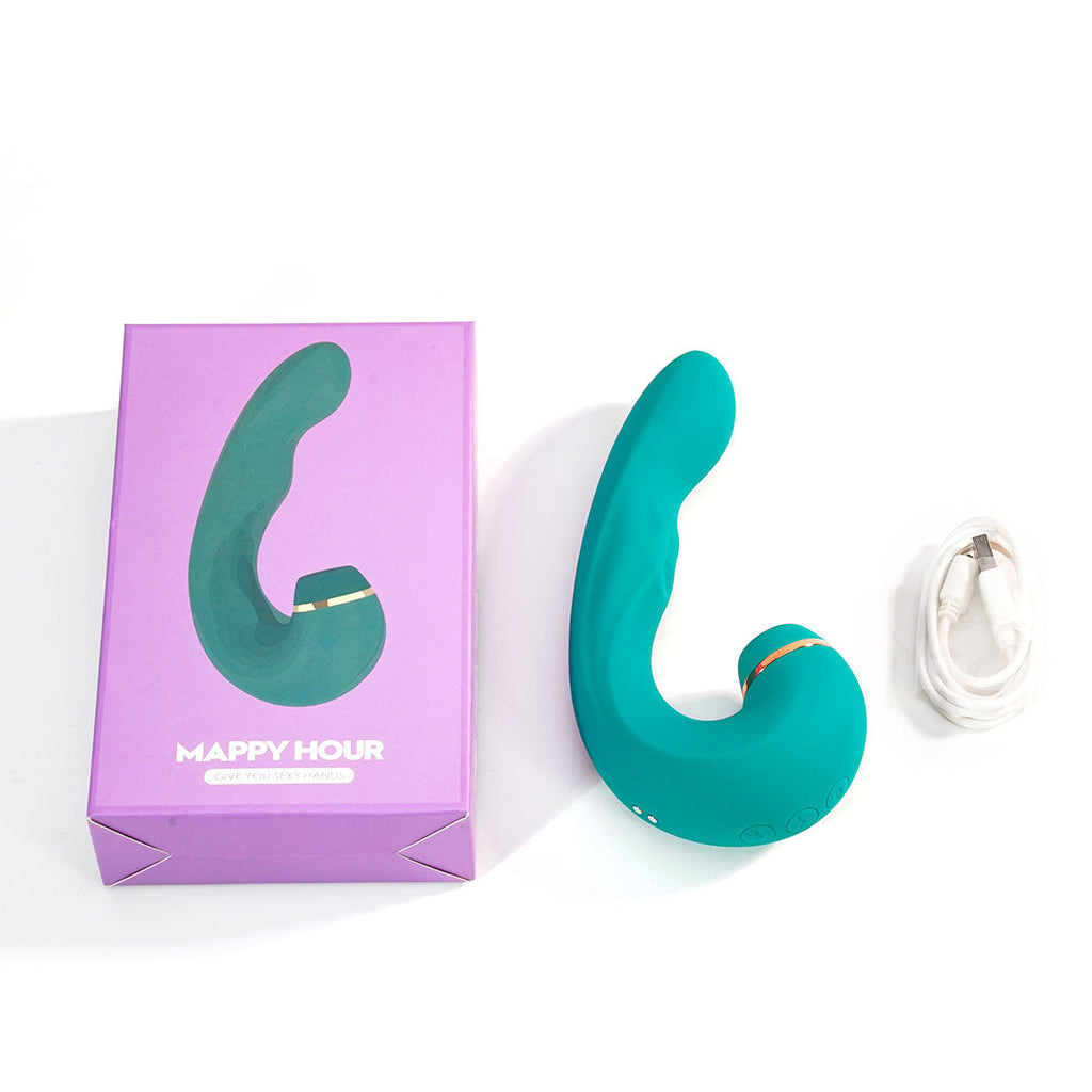Mappy Hour 3-in-1 G-Spot Clitoral Vibrators