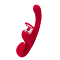 Sandra 3-in-1 G-Spot And Clitoral Suction Rabbit Vibrator