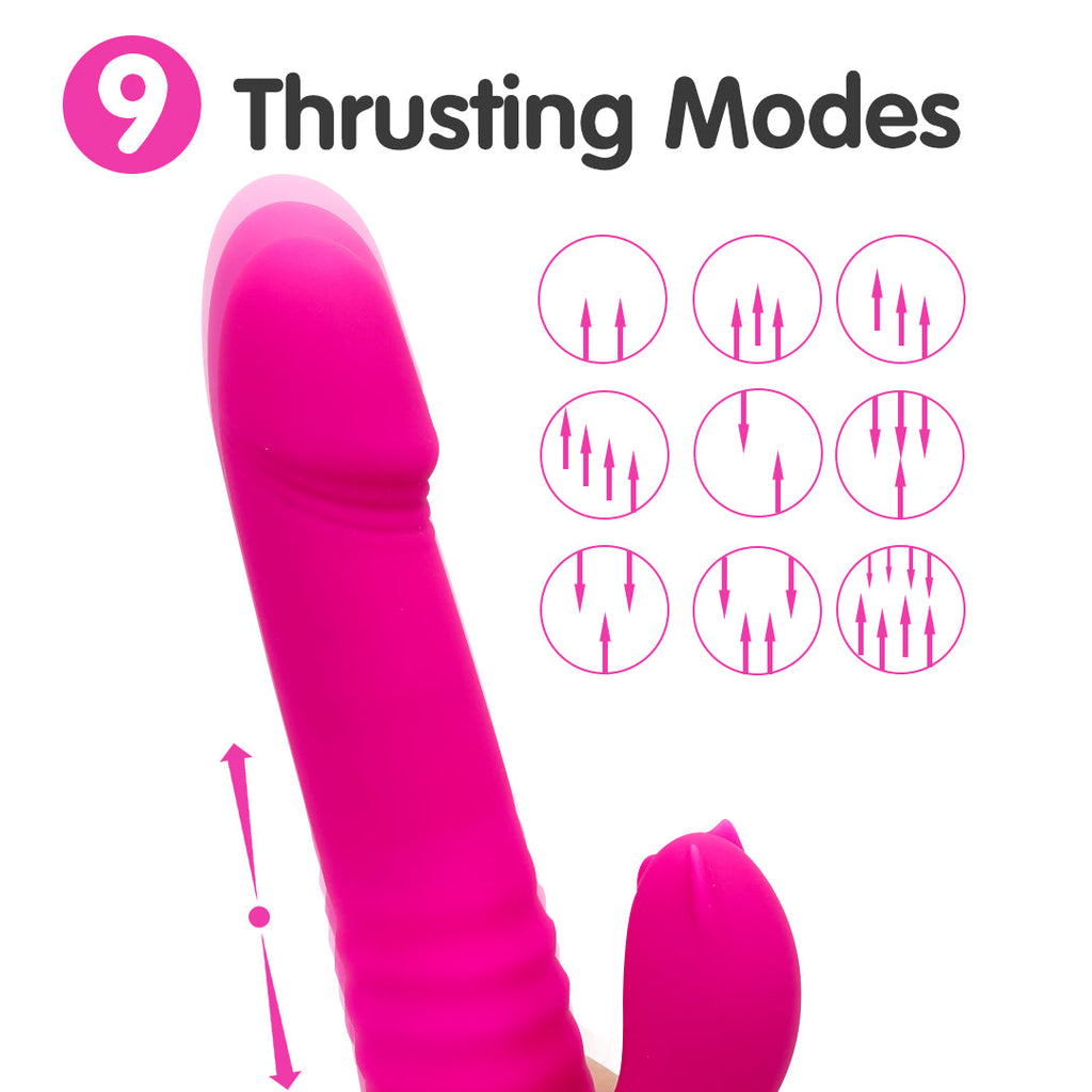 Kaya Thrusting G-spot Heating Rabbit Vibrator