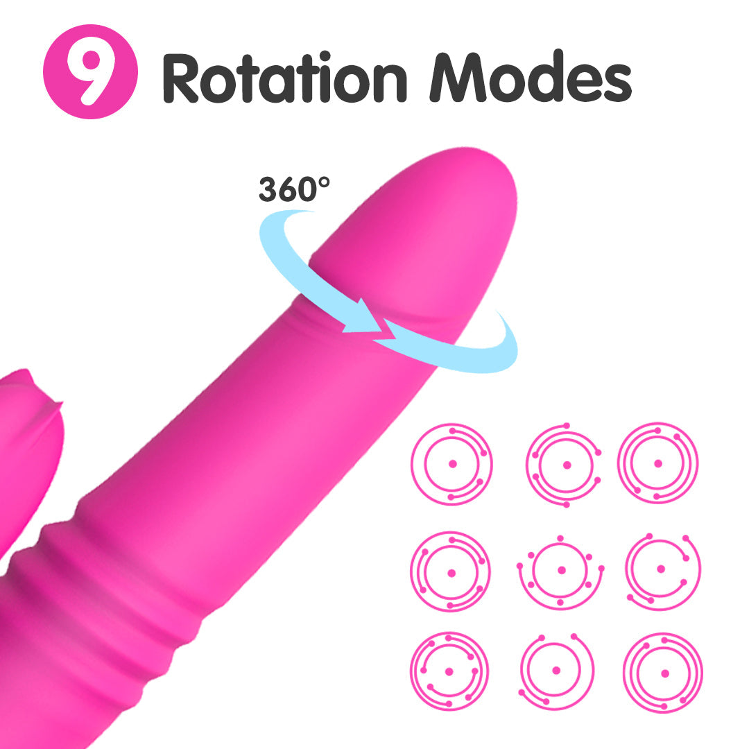 Kaya Thrusting G-spot Heating Rabbit Vibrator