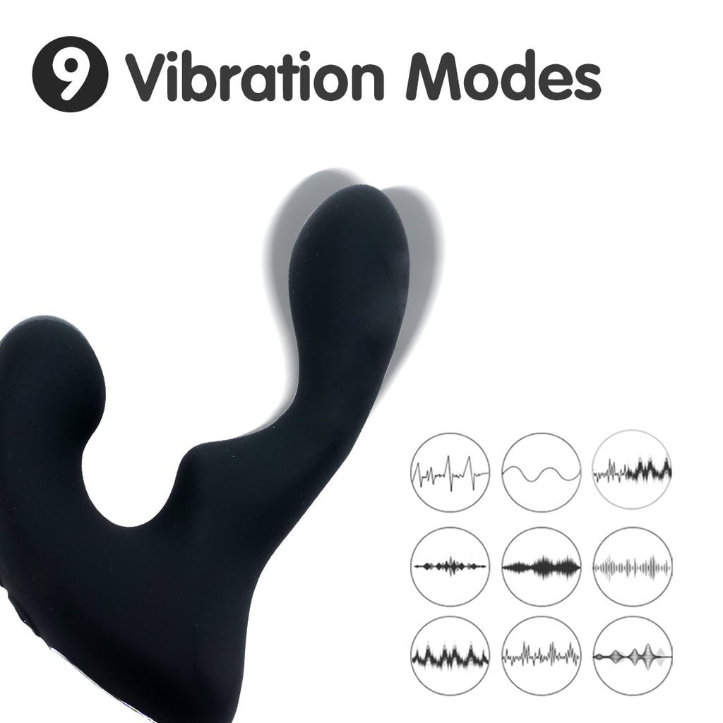 Landys-RCT Remote Control Rotating Prostate Vibrating Massager