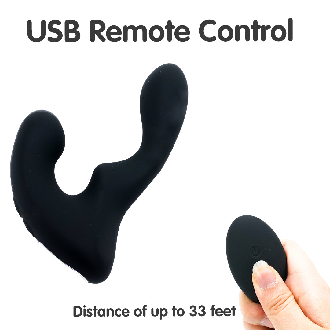 Landys-RCT Remote Control Rotating Prostate Vibrating Massager