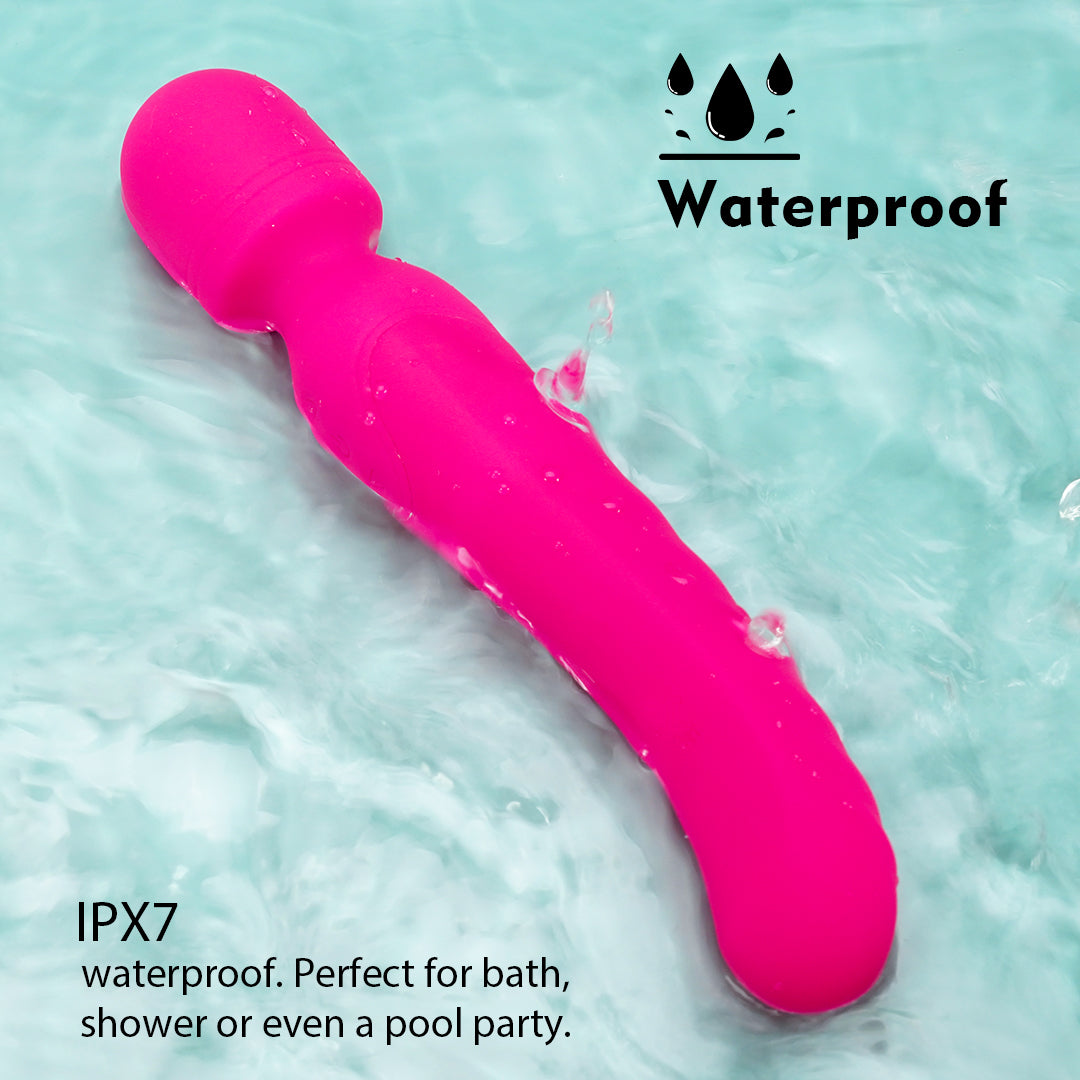 Iris Powerful Hand Held Personal Warm Wand Massager Vibrator