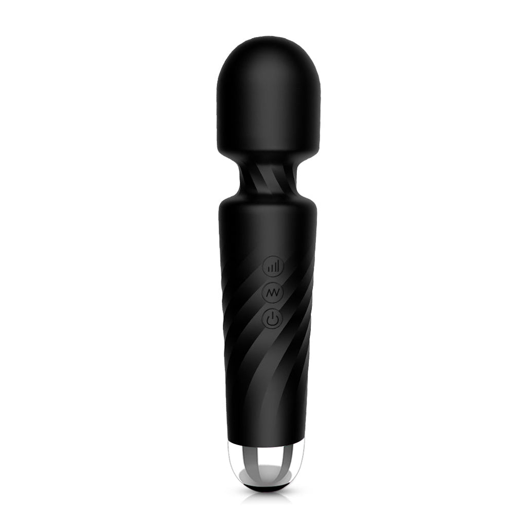 Pink Silicon Massage Wand Vibrator