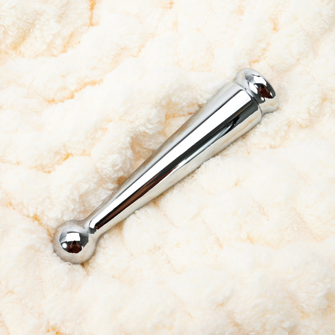 Dipsy Deluxe Rechargeable Mini Metal Anal Massage Wand Vibrator