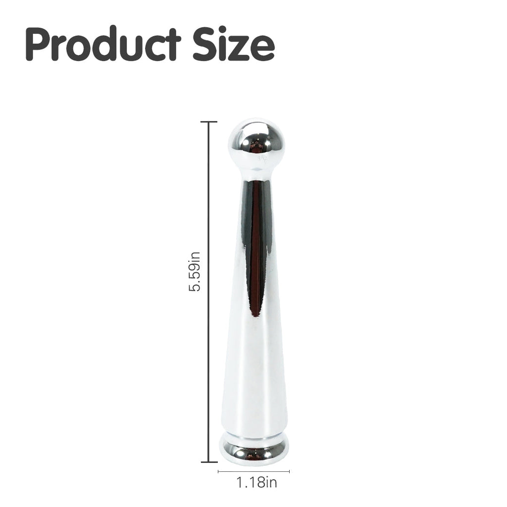 Dipsy Deluxe Rechargeable Mini Metal Anal Massage Wand Vibrator