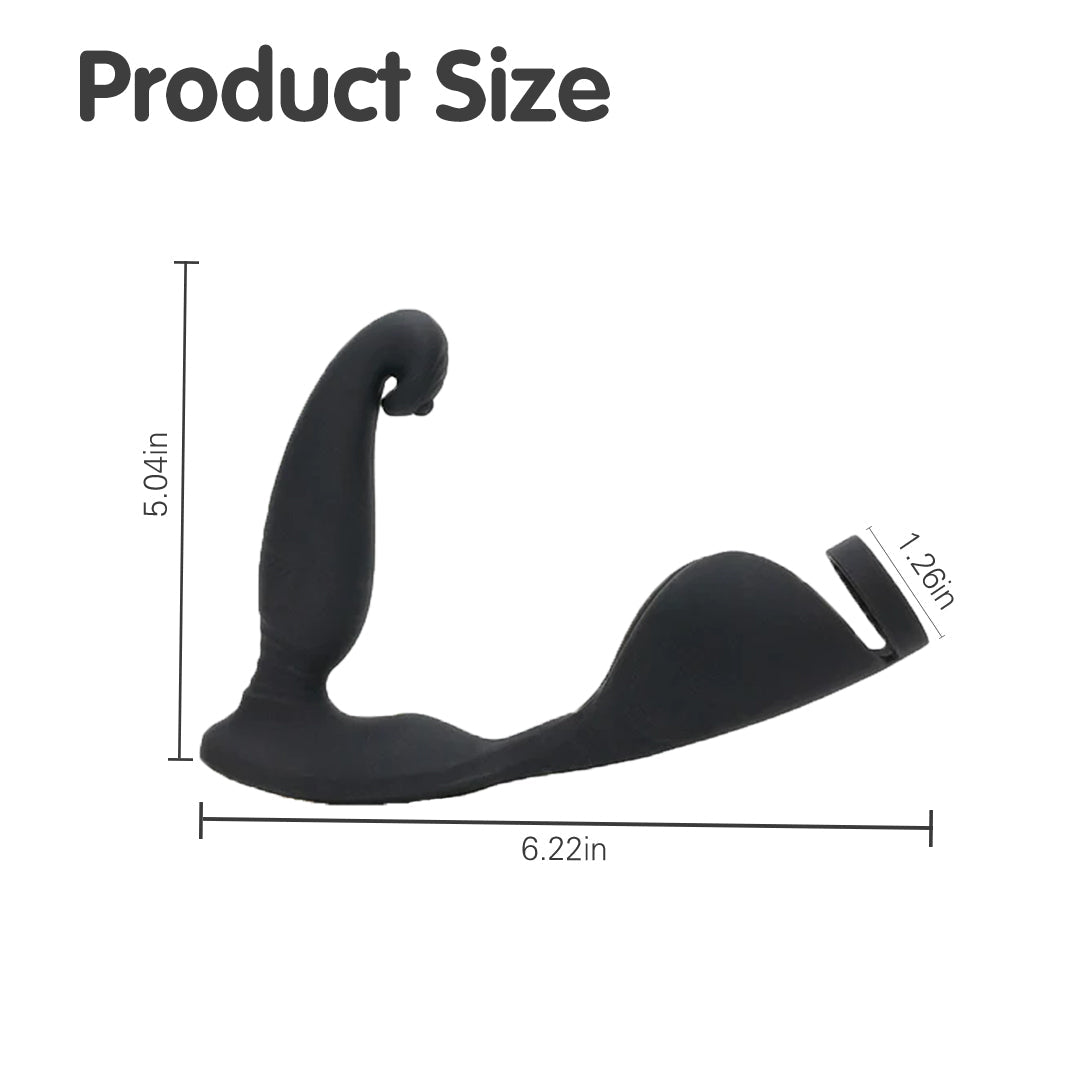 Raptor Cock Ring Lock Penis Massage Vibrator