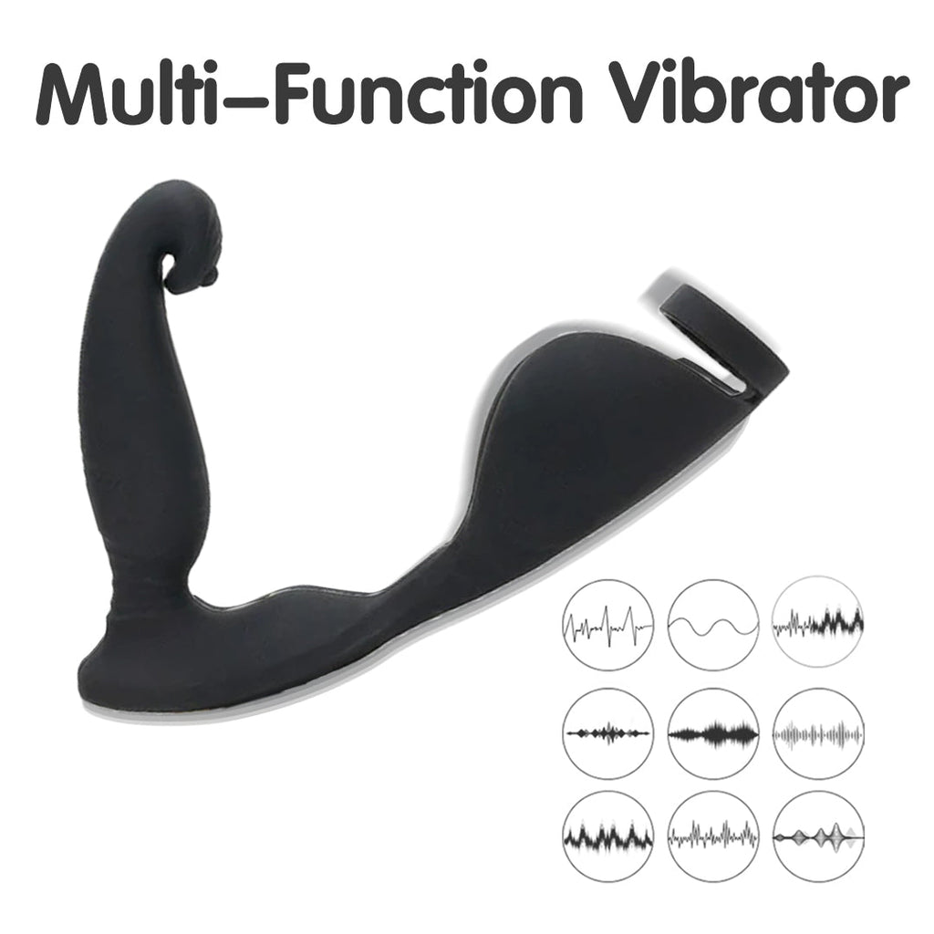 Raptor Cock Ring Lock Penis Massage Vibrator