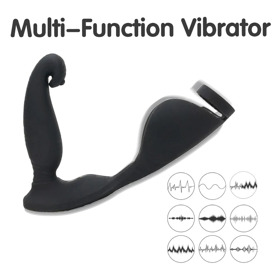 Raptor Cock Ring Lock Penis Massage Vibrator