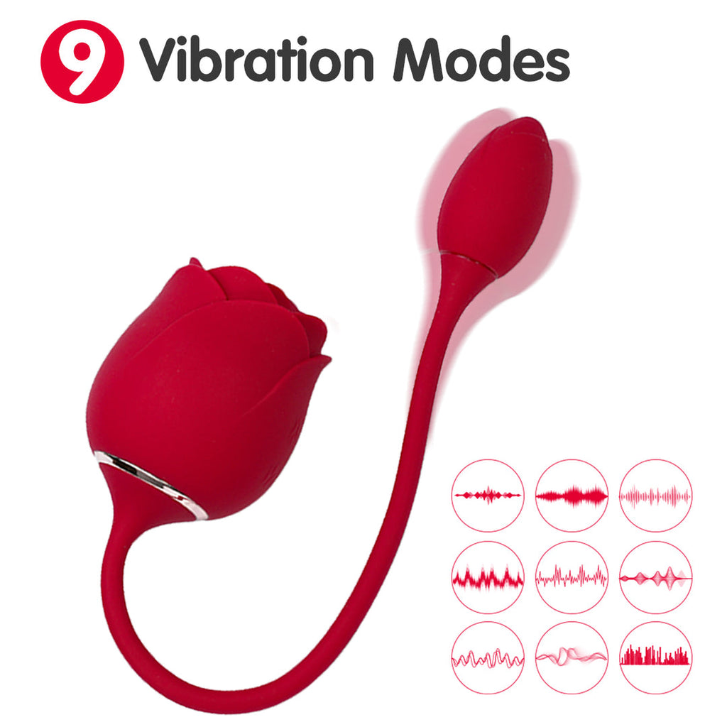Immortal Flower Clitoral Suction Vibrator Stimulator