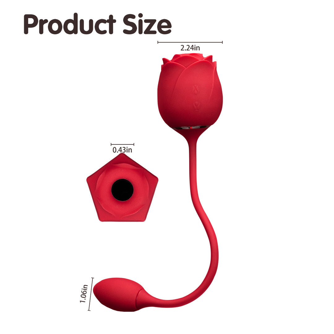 Immortal Flower Clitoral Suction Vibrator Stimulator