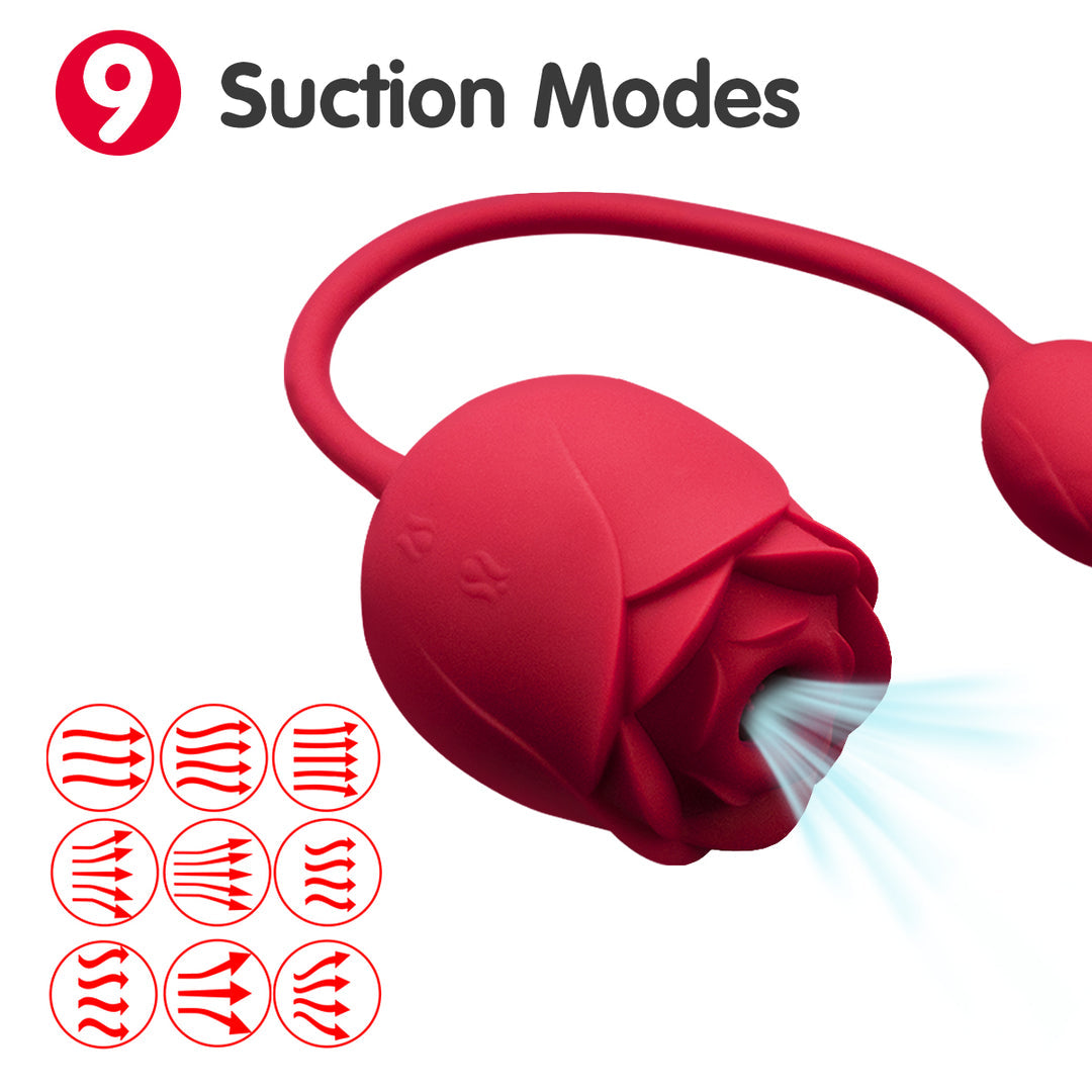 Immortal Flower Clitoral Suction Vibrator Stimulator