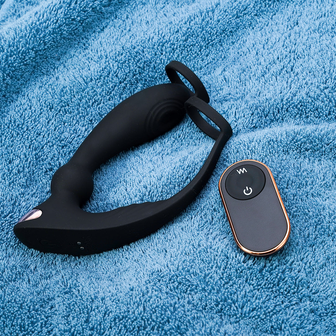 Kings Landing-Rct Remote Control Cock Ring Vibrating Butt Plug
