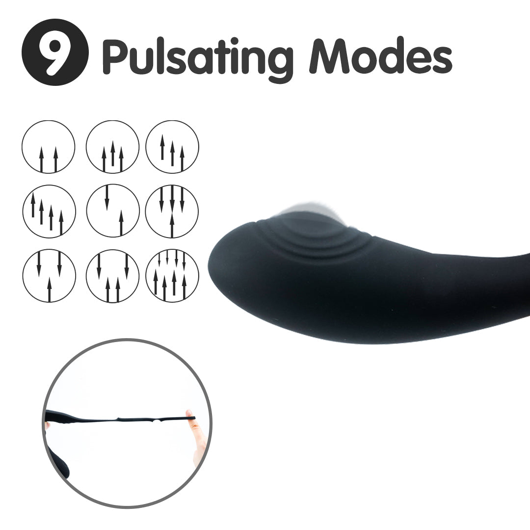 Kings Landing-Rct Remote Control Cock Ring Vibrating Butt Plug