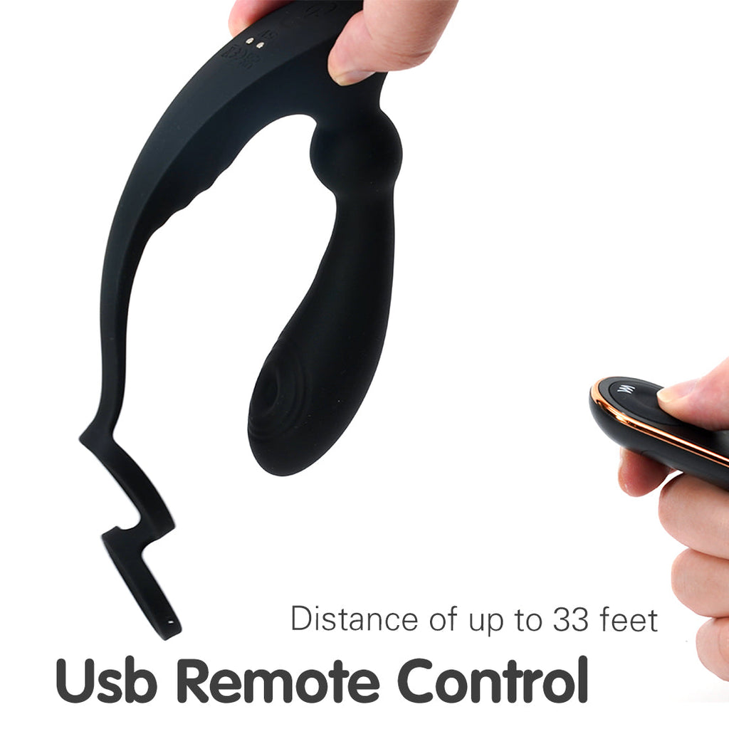 Kings Landing-Rct Remote Control Cock Ring Vibrating Butt Plug