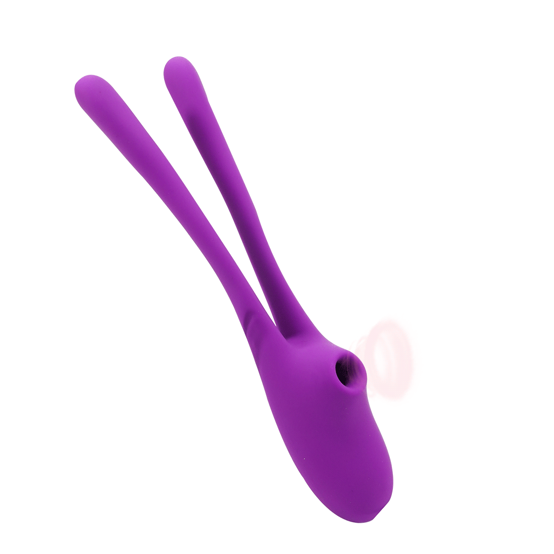 Rabbit Ear Suction Vibrator