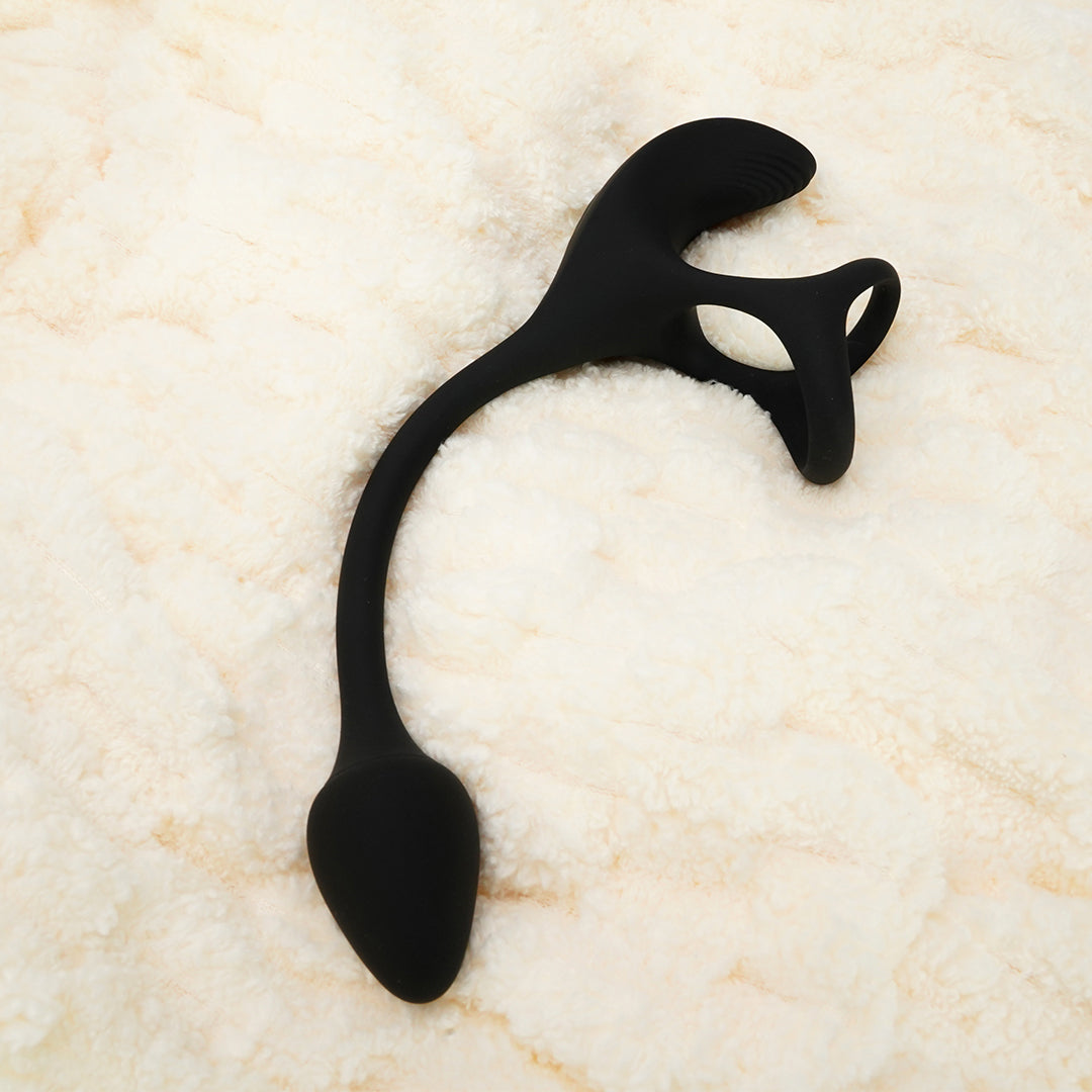 Cradle Of Devil Rechargeable Cock Ring Prostate Vibrating Massager