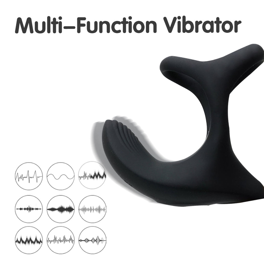 Cradle Of Devil Rechargeable Cock Ring Prostate Vibrating Massager