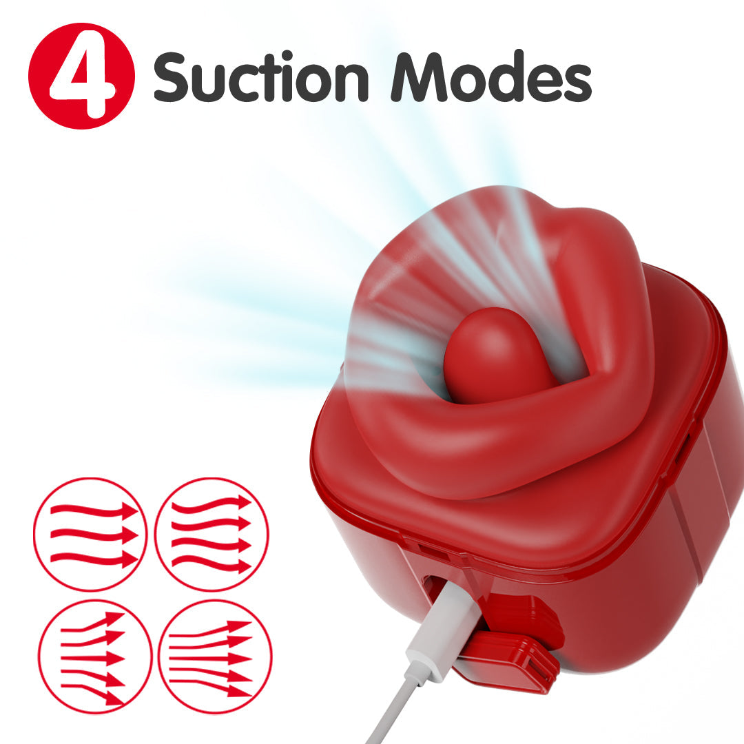 Lovely Kiss Pro 3-in-1 Tongue Vibrator