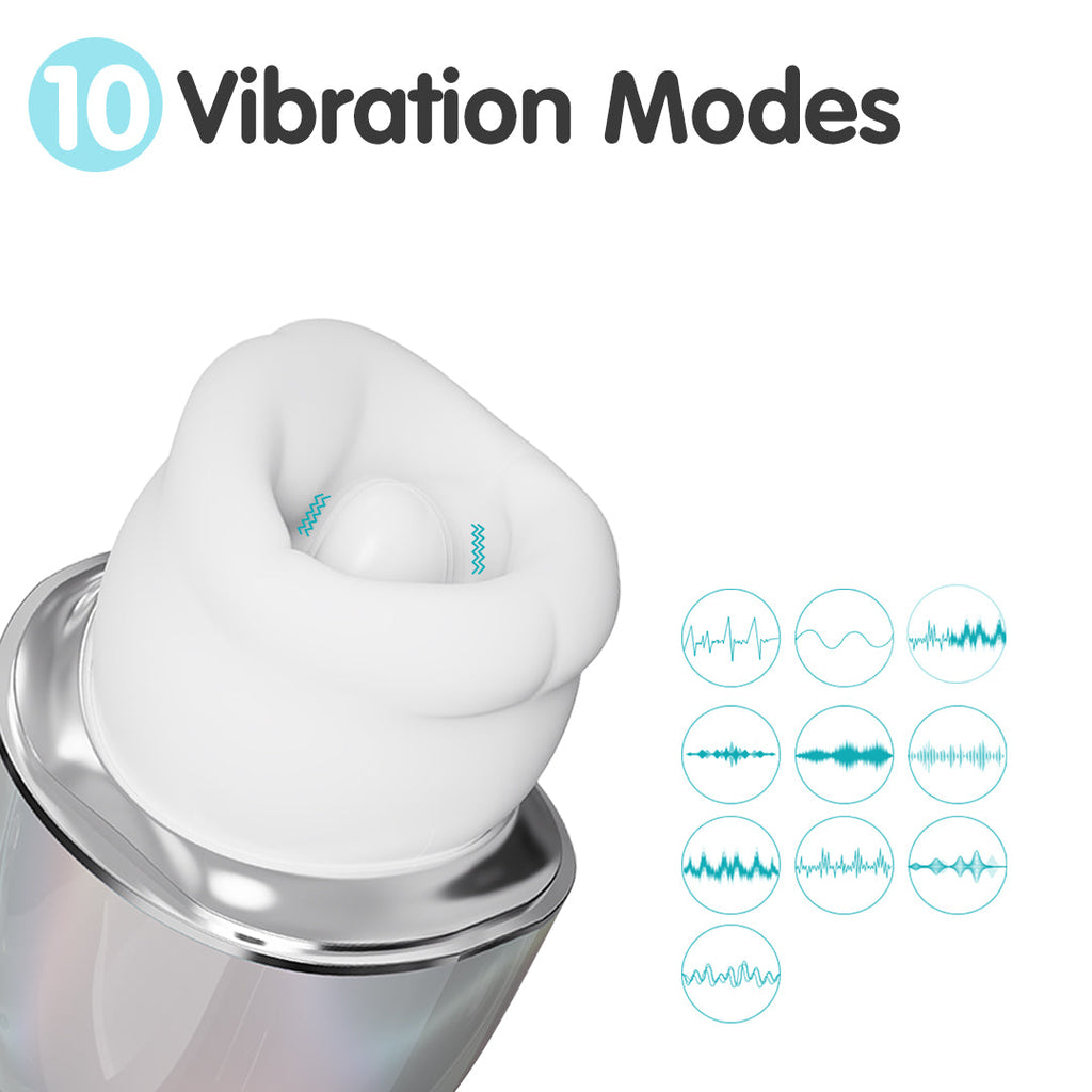 Silver Spring Sucking & Licking Vibrator