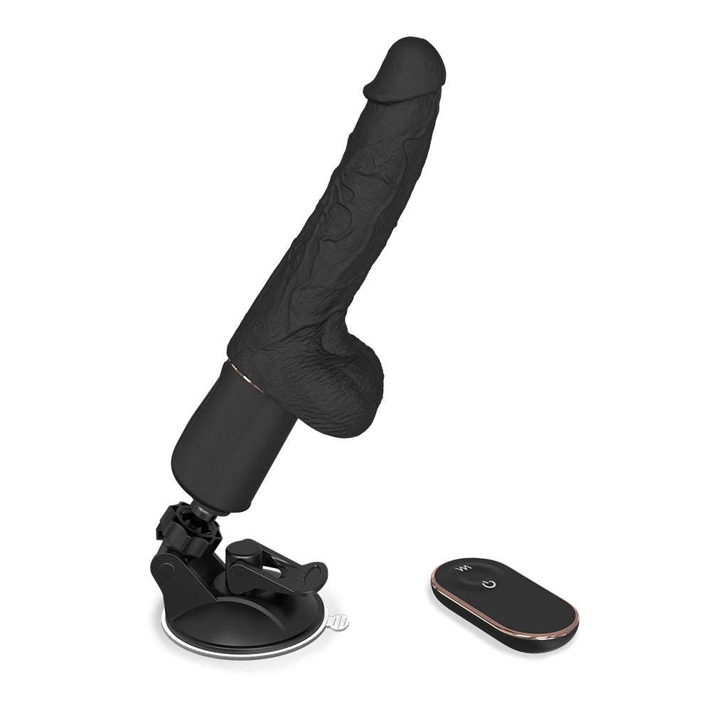 Patton-Rct Suction Cup Heating Remote Control Dildo Vibrator