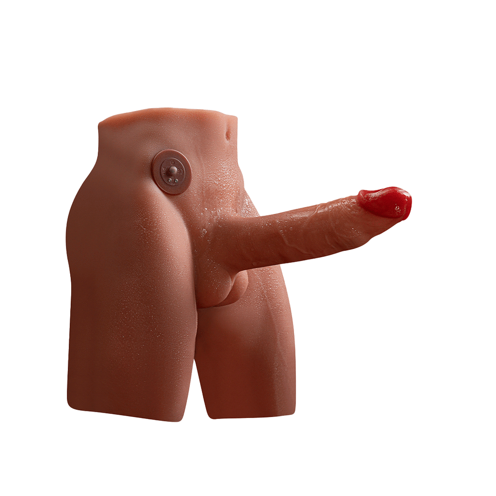Logan Real Cock And Ass Vibrating and Thrusting Dildos Masturbator 9.03 lb