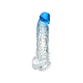 Blue Rush Silicone Penis Sleeve