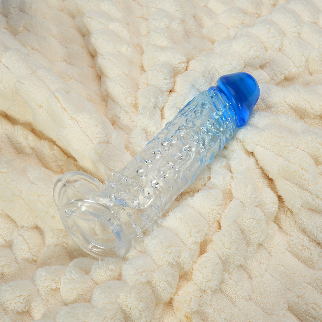 Blue Rush Silicone Penis Sleeve