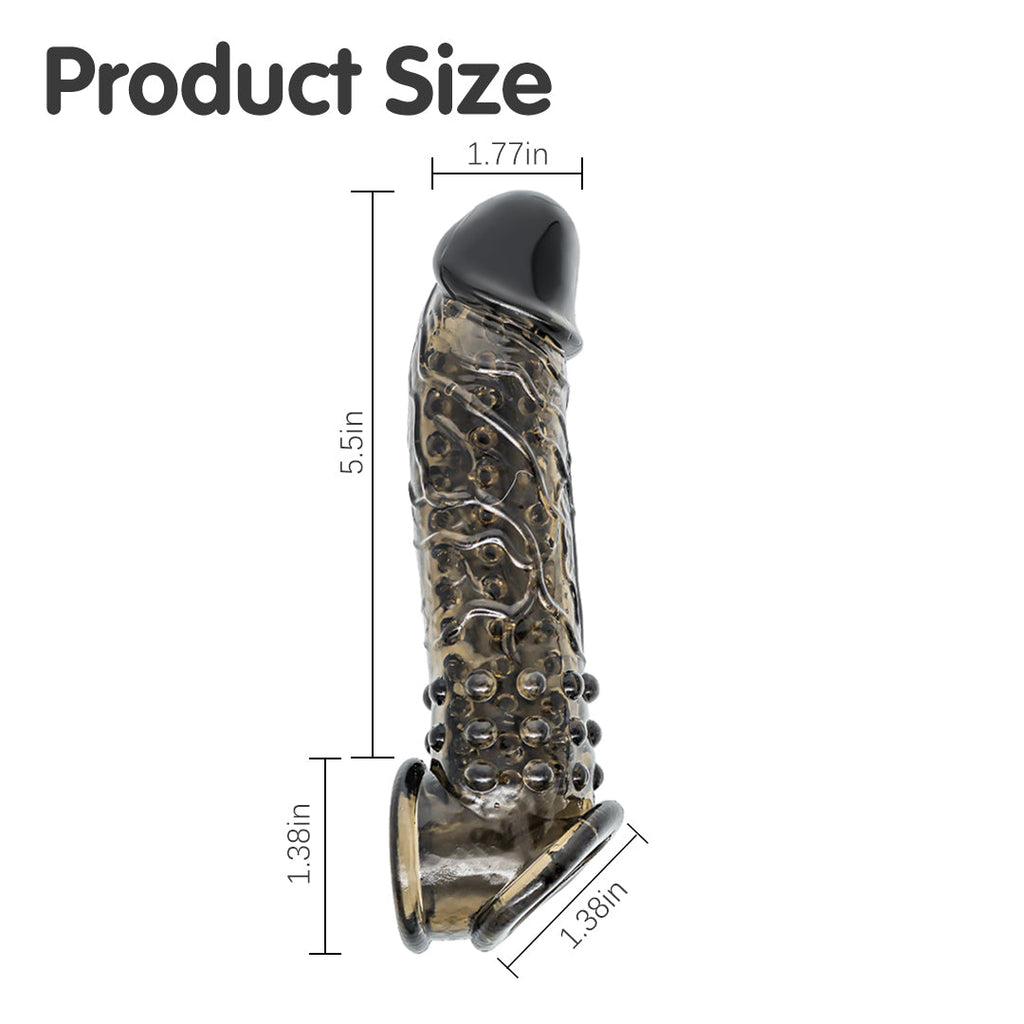 Dark Night Silicone Penis Sleeve