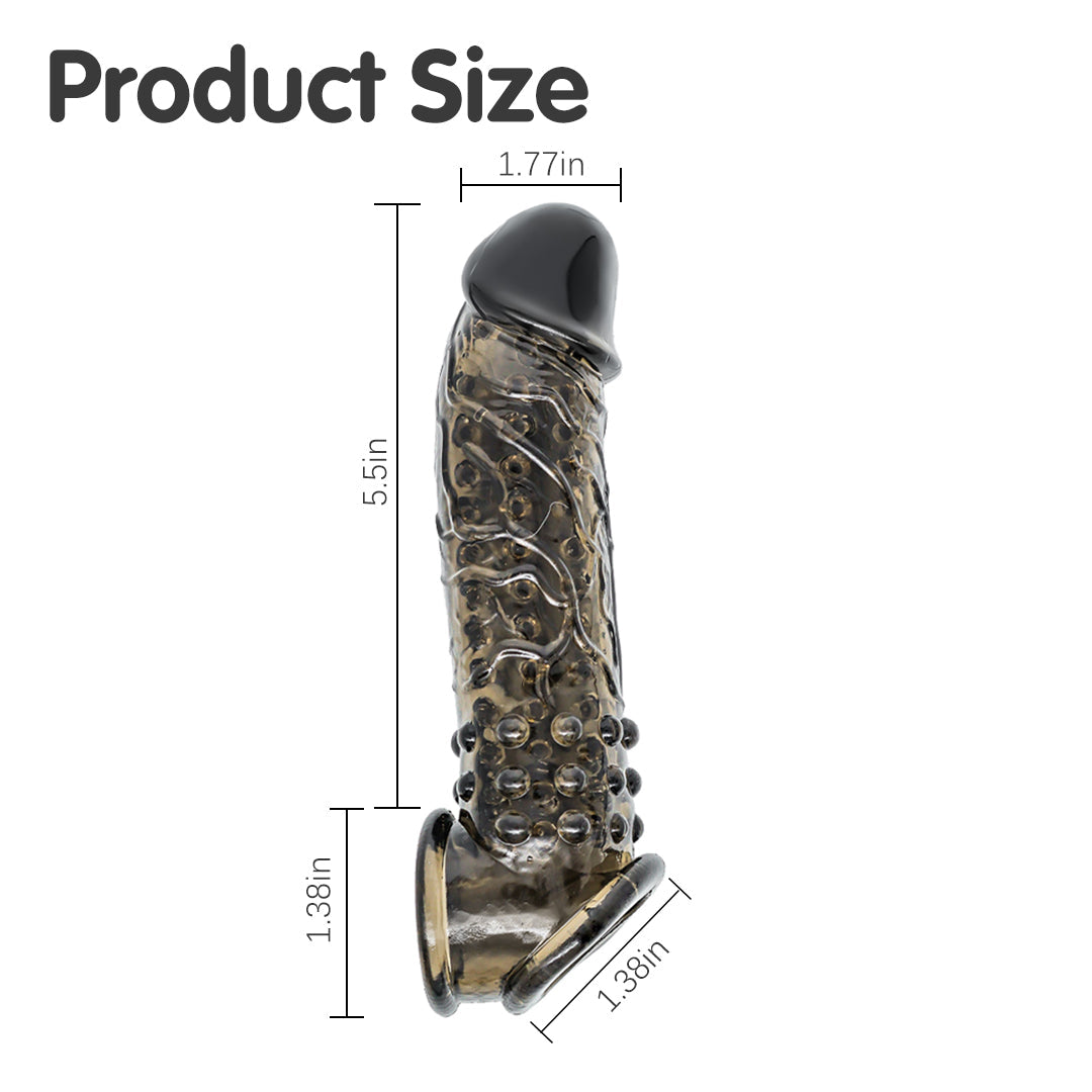 Dark Night Silicone Penis Sleeve