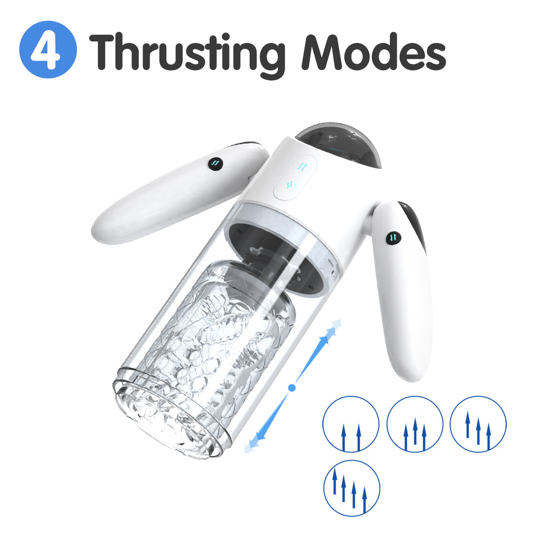 Vava Robot Telescopic Vibrating Male Masturbator