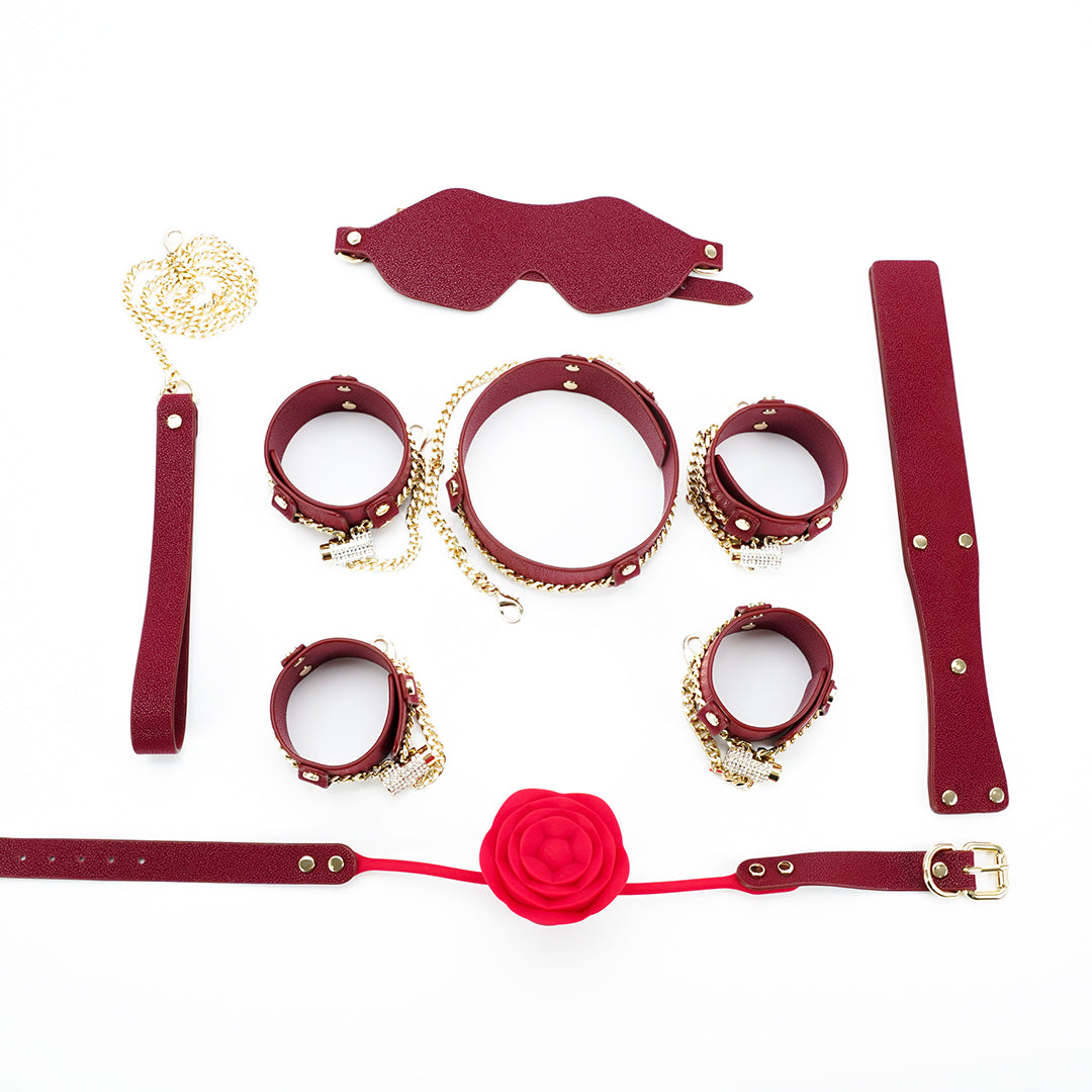 Midnight Desire BDSM Luxury Bondage Set