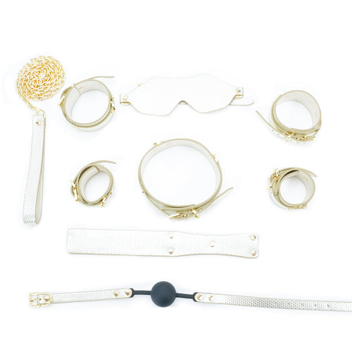 BDSM Luxury Bondage Set - Gold